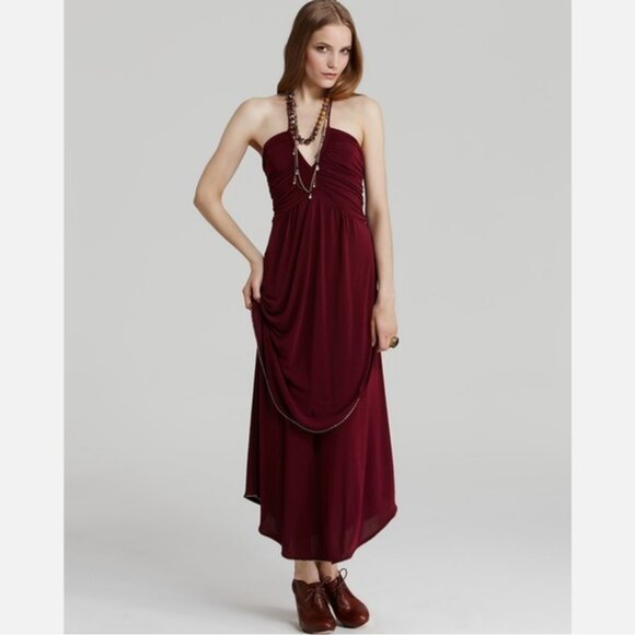 Marc By Marc Jacobs Merlot Piped Jersey Dress - Picture 1 of 5